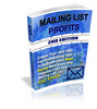 Thumbnail Mailing List Profits 2nd Edition Thumbnail Mailing List Profits 2nd Edition
