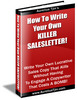 Thumbnail How To Write Your Own Killer SalesLetter Thumbnail How To Write Your Own Killer SalesLetter