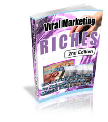 Product picture Viral Marketing Riches 2nd Edition