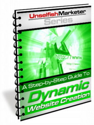 Product picture Dynamic Website Creation : How To Create Dynamic Websites