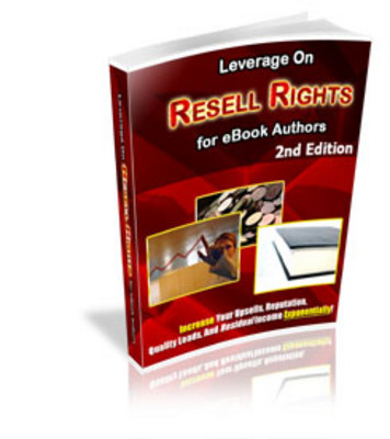 Product picture Leverage on Resell Rights 2nd Edition