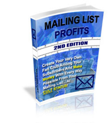 Product picture Mailing List Profits 2nd Edition