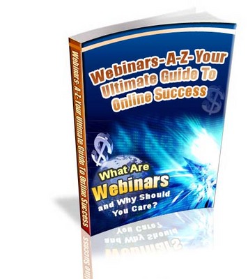 Product picture Webinars A-Z - Your Ultimate Guide to Online Success
