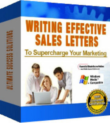Product picture Writing Effective Sales Letters To Supercharge Your Marketing